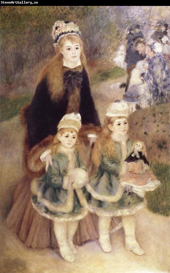 Pierre-Auguste Renoir Mother and Children